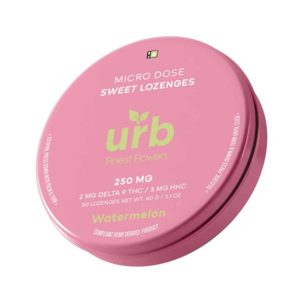 Urb D9 HHC Sweet Lozenges - Watermelon 250MG