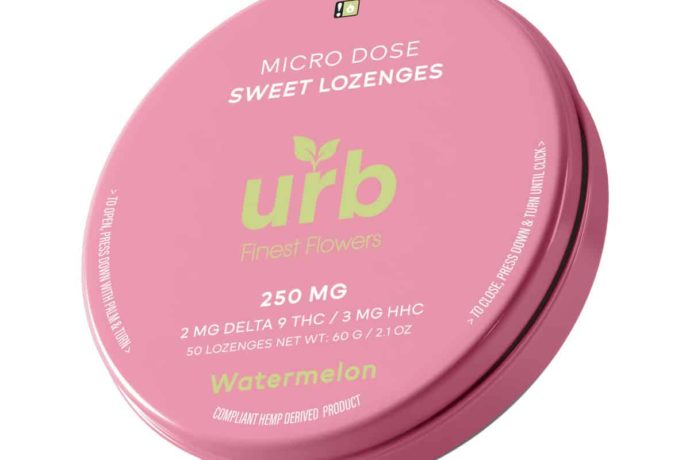 Urb D9 HHC Sweet Lozenges - Watermelon 250MG