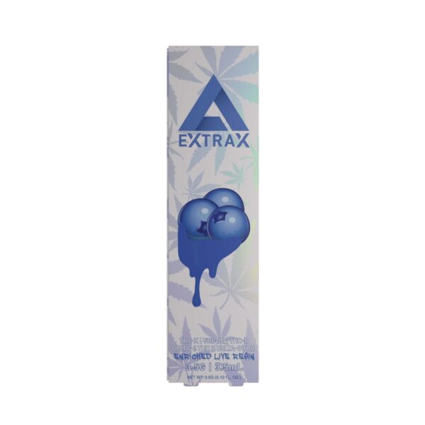 Delta Extrax Enriched Live Resin Disposable - Blueberry Kush 3.5g