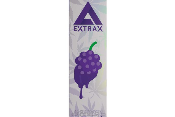 Delta Extrax Enriched Live Resin Disposable - Grape Sorbet 3.5g