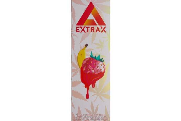 Delta Extrax Enriched Live Resin Disposable - Strawnana 3.5g