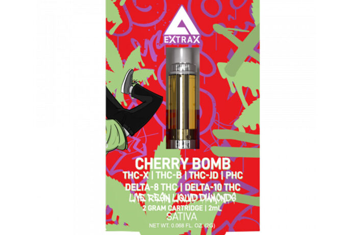 Delta Extrax Live Resin Liquid Diamond Cartridge - Cherry Bomb 2G