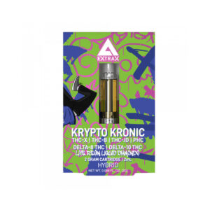 Delta Extrax Live Resin Liquid Diamond Cartridge - Krypto Kronic 2G