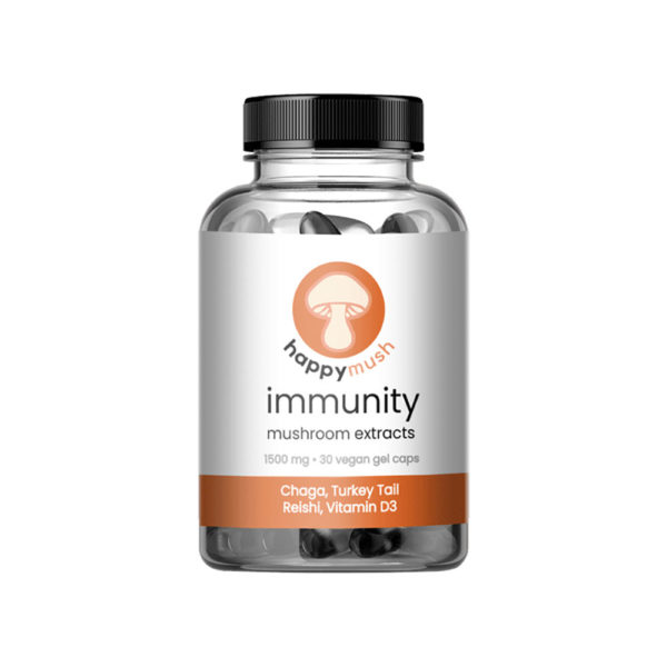 HappyMush Immunity Capsules - 1500mg