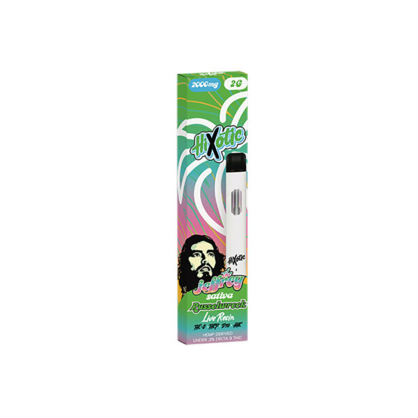 Hixotic Jeffrey Live Resin Blend Disposable - Russelwreck 2g