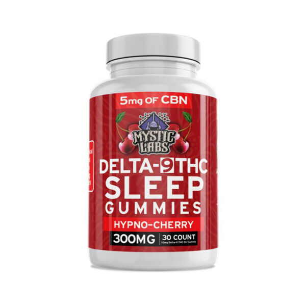 Mystic Labs Delta 9 Sleep Gummy - Hypno-Cherry 300mg