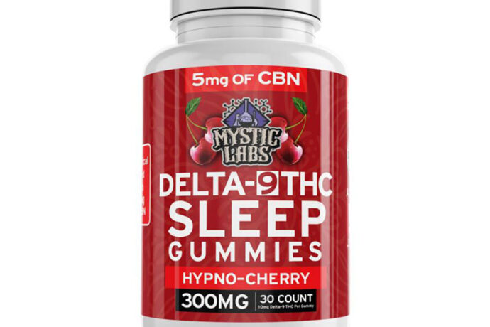 Mystic Labs Delta 9 Sleep Gummy - Hypno-Cherry 300mg