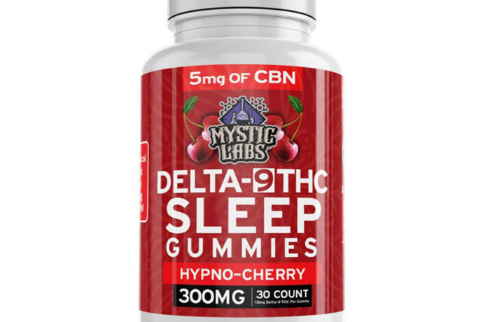 Mystic Labs Delta 9 Sleep Gummy - Hypno-Cherry 300mg Mystic Labs Delta 9 Sleep Gummy - Hypno-Cherry 300mg
