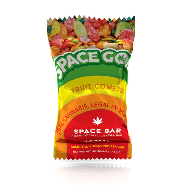 Space Gods Delta 9 Space Bar - Fruit Comets 50MG