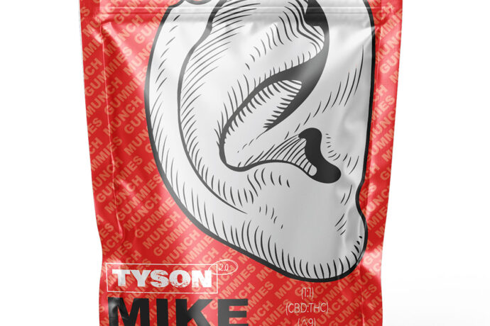 Tyson 2.0 Mike Bites Delta 9 THC Gummies - Watermelon 200mg