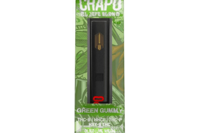 Chapo Extrax El Jefe Blend Disposable - Green Gummy 3.5G