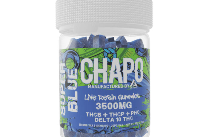 Chapo Extrax Live Resin Gummies - Super Blue 3500mg