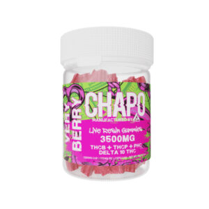 Chapo Extrax Live Resin Gummies - Very Berry 3500mg
