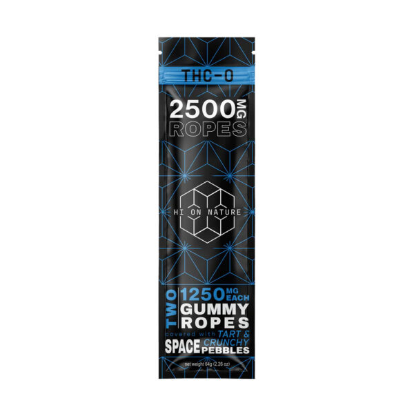Hi On Nature Delta THCO Gummy Rope - Space Pebbles 2500mg