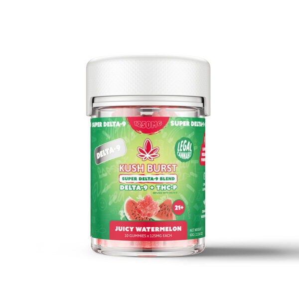 Kush Burst Super Delta 9 Blend - Juicy Watermelon 1250mg