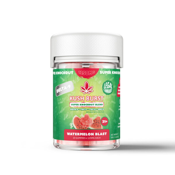 Kush Burst Super Knockout Blend - Watermelon Blast 1250mg