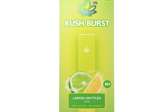 Kush Burst Super Knockout Disposables - Lemon Skittles 2.2ml