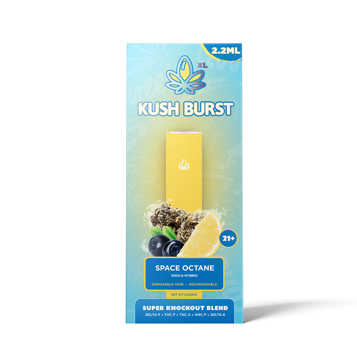 Kush Burst Super Knockout Disposable – Space Octance 2.2ml
