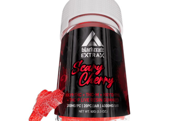 Blackcraft Extrax HXY-9 THC-M HXY-10 THC-P Gummies 4000mg 20ct Scary Cherry.jpg
