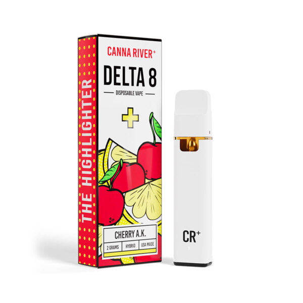 Canna River Delta 8 Disposable Cherry AK 2g