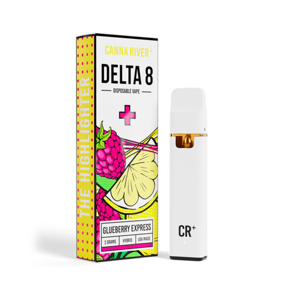 Canna River Delta 8 Disposable Glueberry Express 2g