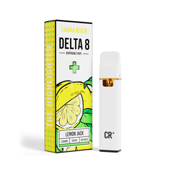 Canna River Delta 8 Disposable Lemon Jack 2g