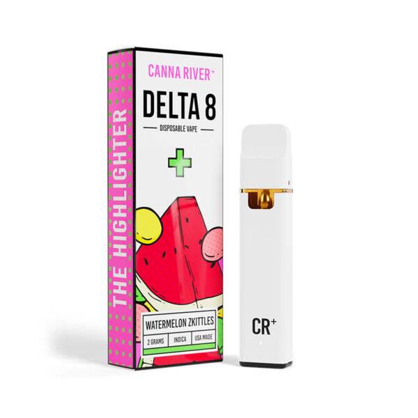 Canna River Delta 8 Disposable Watermelon Zkittles 2g