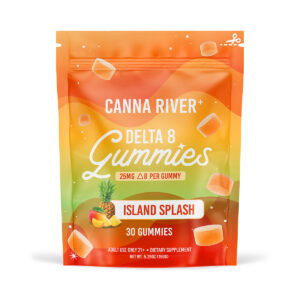 Canna River Delta 8 Gummy 30 Count Island Splash 25mg