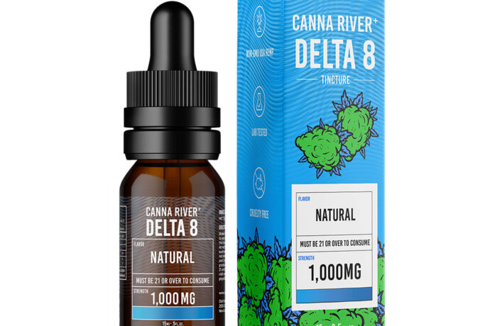 Canna River Delta 8 Tincture Natural 1000 mg