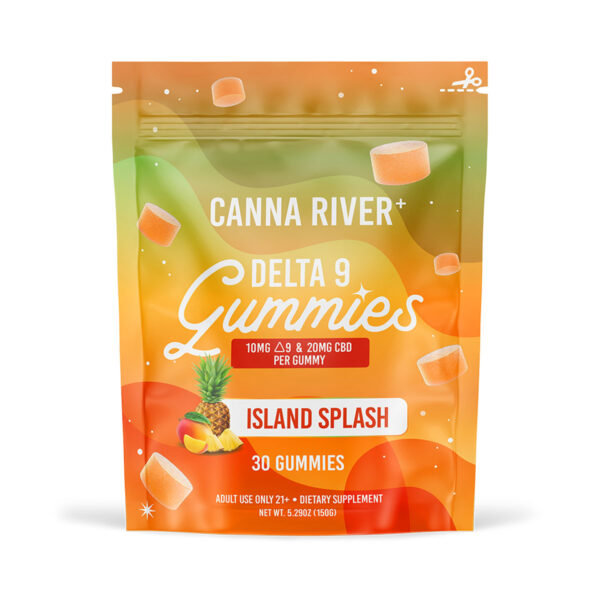 Canna River Delta 9 Gummy 30 Count Island Splash 10mg
