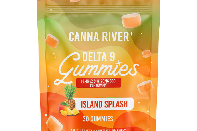 Canna River Delta 9 Gummy 30 Count Island Splash 10mg