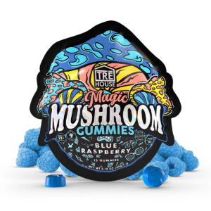 Trehouse Blue Raspberry Magic Mushroom Gummies 15CT