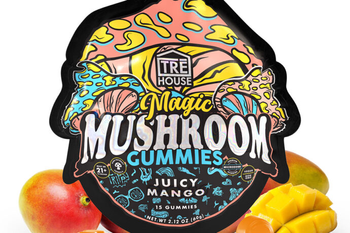 Trehouse Juicy Mango Magic Mushroom Gummies 15CT