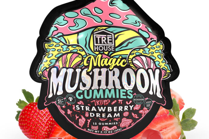 Trehouse Strawberry Dream Magic Mushroom Gummies 15CT
