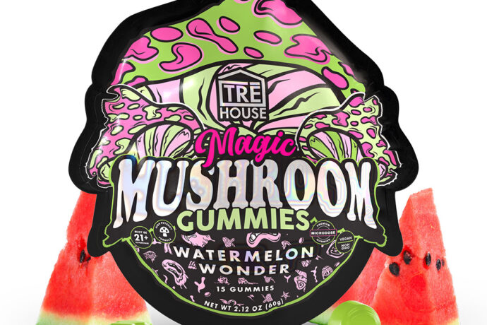 Trehouse Watermelon Wonder Magic Mushroom Gummies 15CT