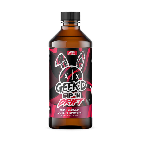 GEEKD - SIP N DRIFT - CRAN RAZZ - DELTA 9 DISTILLATE