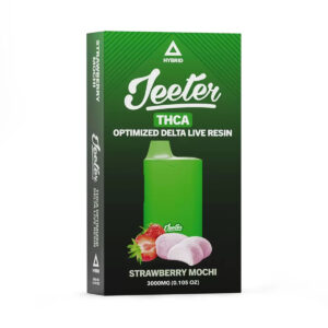 Jeeter THCA Disposable 3ML - Strawberry Mochi