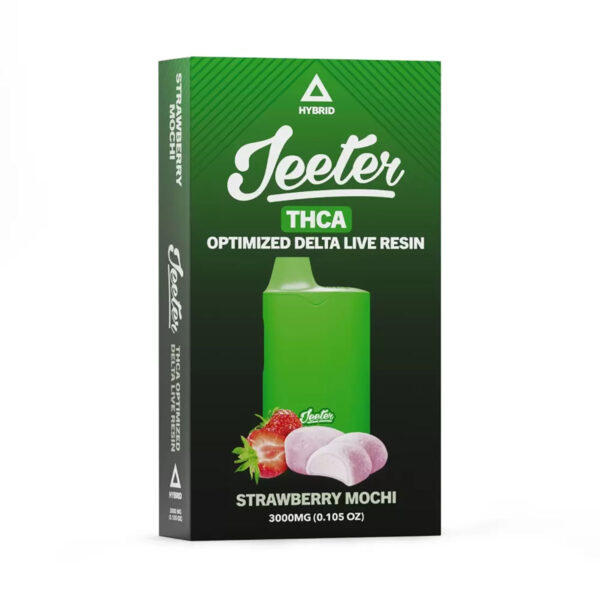 Jeeter THCA Disposable 3ML - Strawberry Mochi