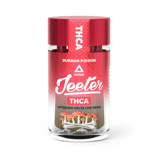 Jeeter THCA Pre-Rolls 0.5G - Durban Poison