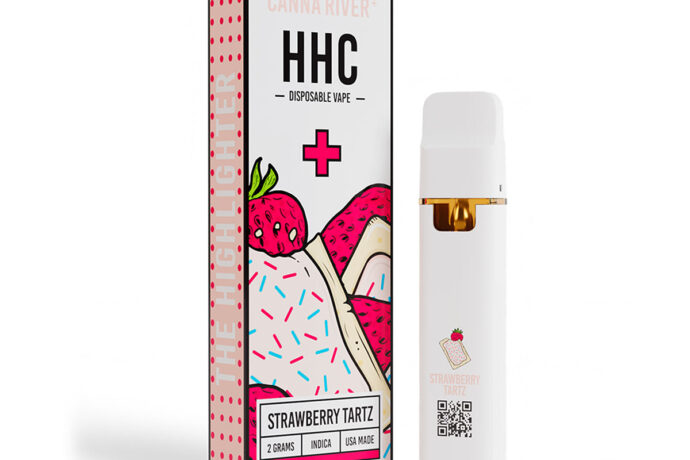 Canna River HHC Disposable Strawberry Tartz 2g