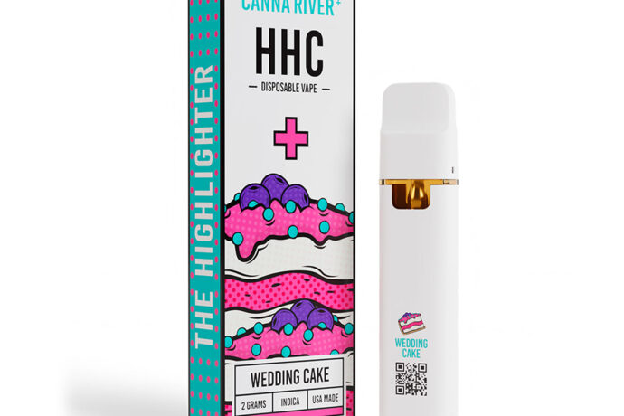 Canna River HHC Disposable Wedding Cake 2g Canna River HHC Disposable Wedding Cake 2g