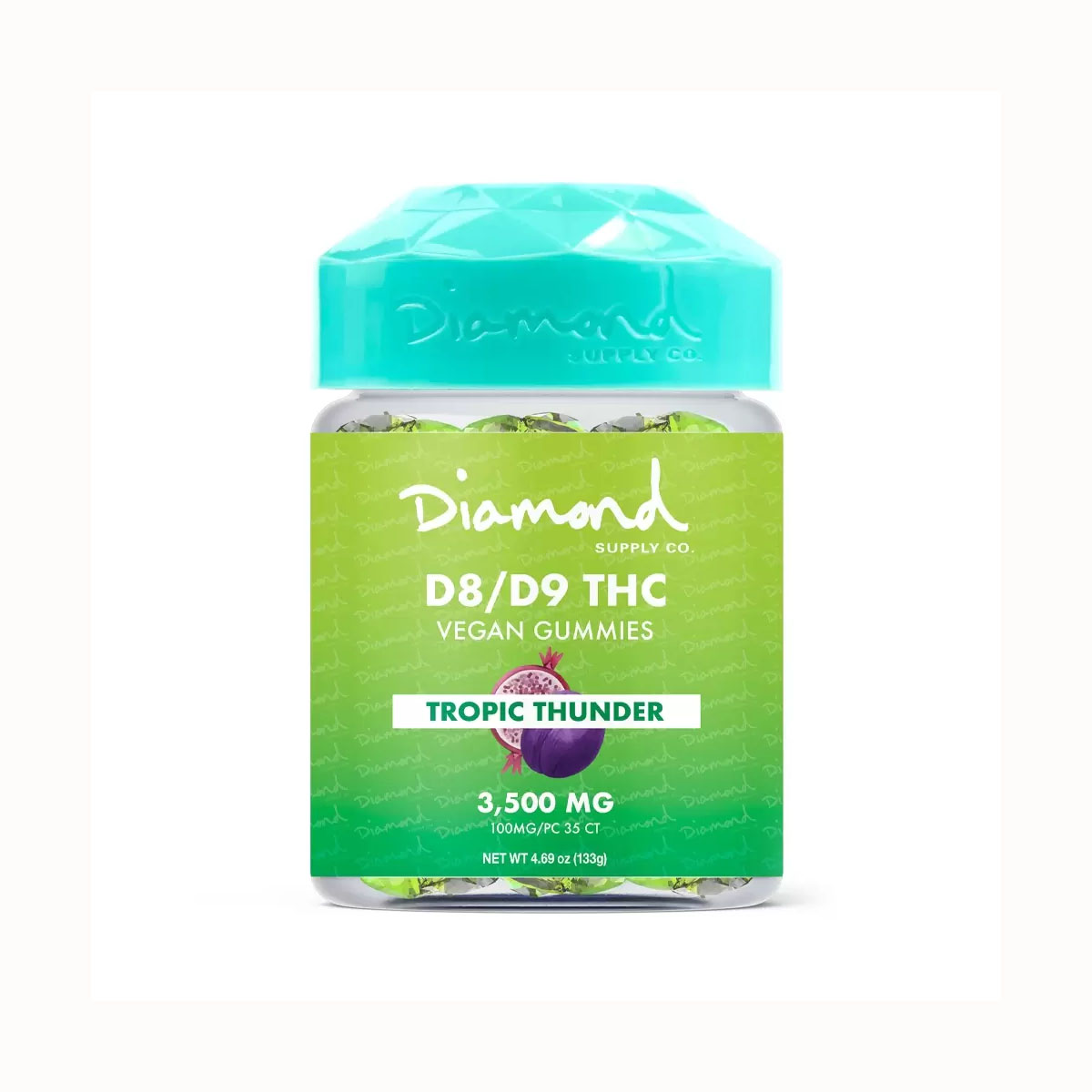 Diamond Supply Co. Gummies 3500MG Tropic Thunder Direct Delta 8 Shop