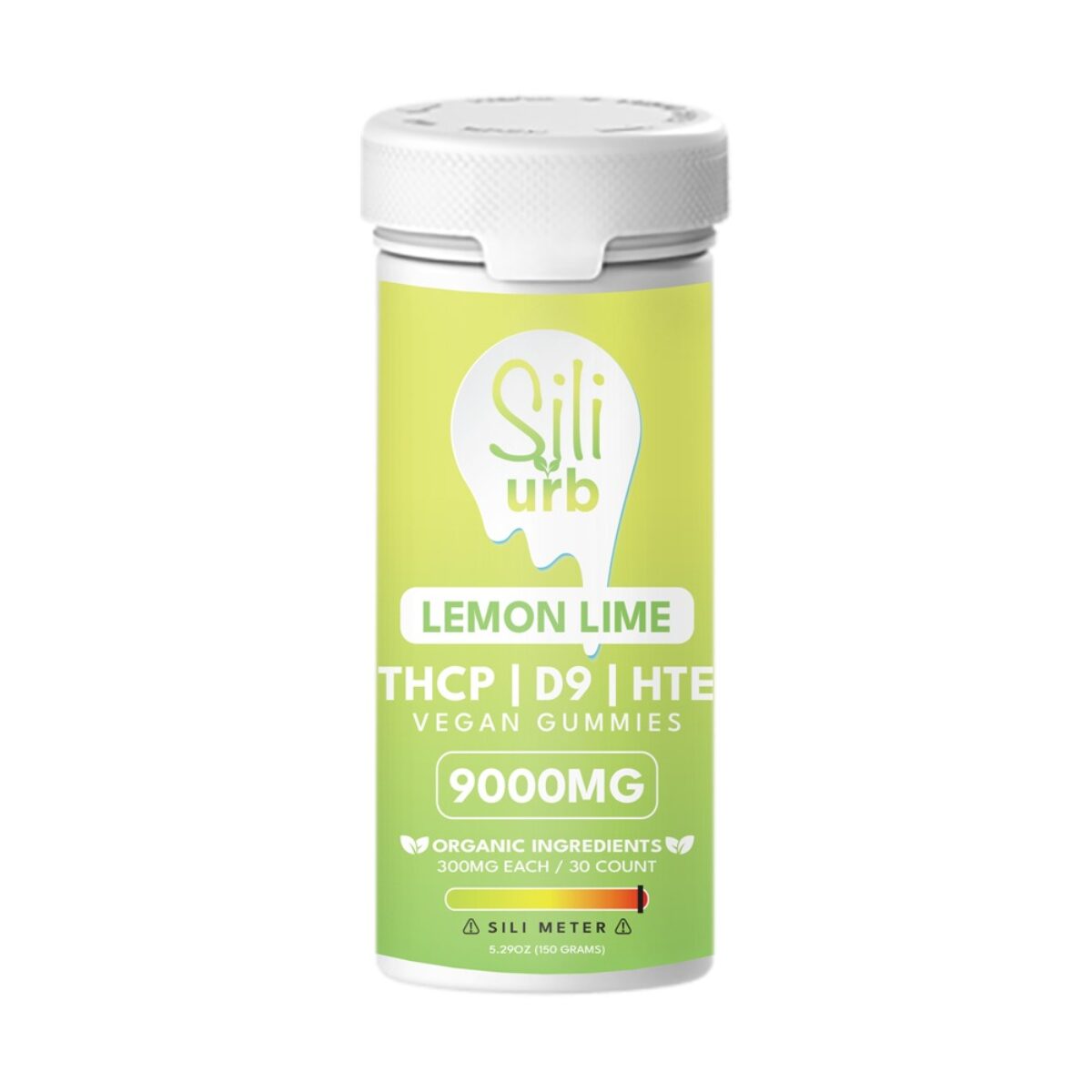 Sili X Urb THCP D9 HTE Gummies 9000MG Lemon Lime Direct Delta 8 Shop
