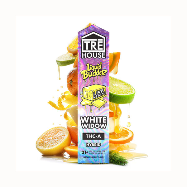 TRE House Liquid Budder THCa Live Resin Disposable Vape - White Widow 2G