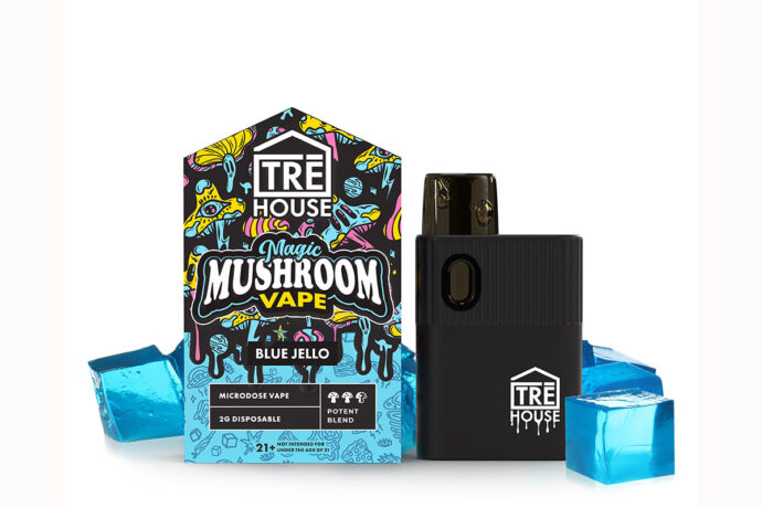TRE House - Mushroom Vape - Blue Jello