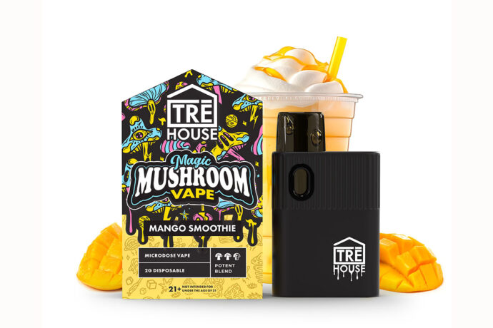 TRE House - Mushroom Vape - Mango Smoothie