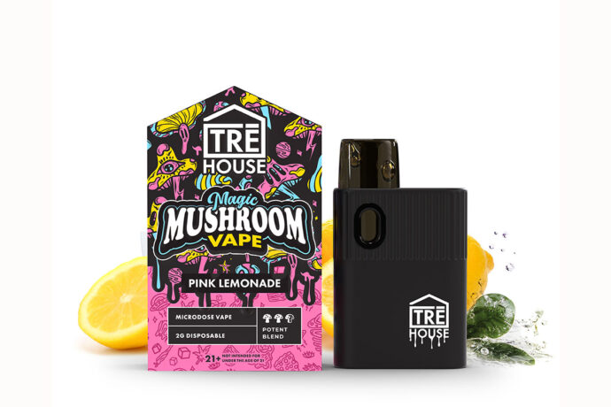TRE House - Mushroom Vape - Pink Lemonade