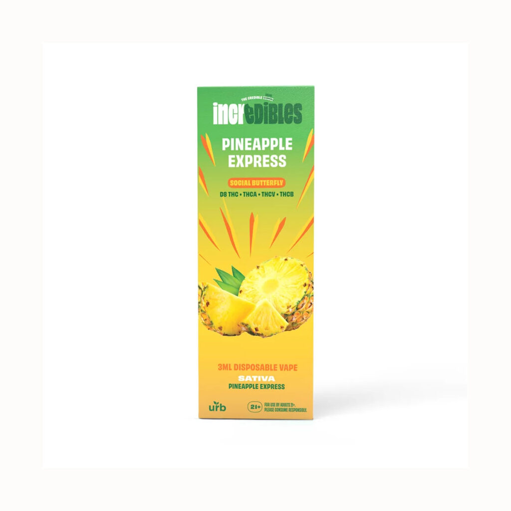 Incredibles Pineapple Express 3ML Vape Direct Delta 8 Shop