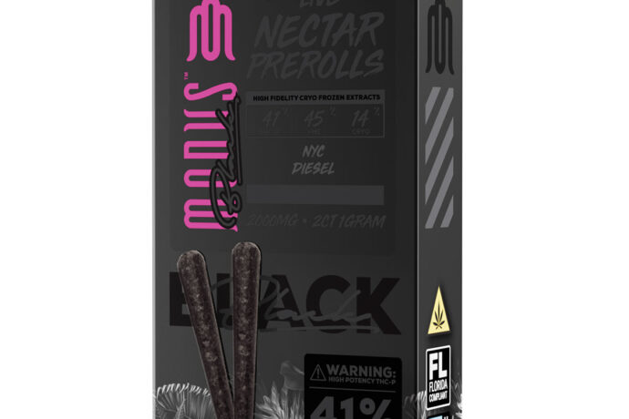 Modus Black Prerolls Live Nectar Joints - NYC Diesel Sativa - 2 Pack