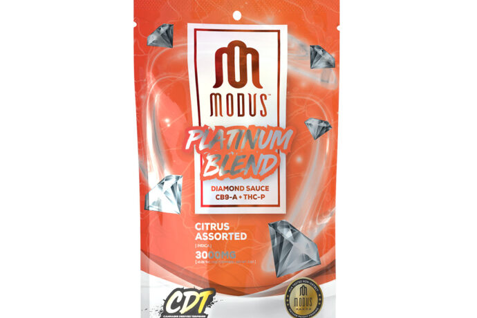 Modus Platinum Gummies - Citrus Assorted 3000mg 20 Count